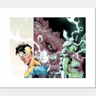 invincible poster Posters and Art